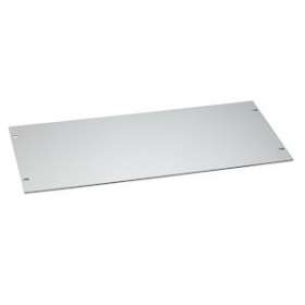Actassi - plastron 19p - plein - 5U - aluminium - 4mm|Schneider Electric-SCHNSYCRT4A5U