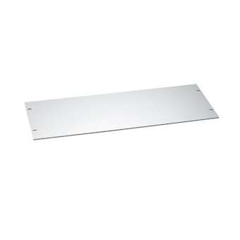 Actassi - plastron 19p - plein - 4U - aluminium - 4mm|Schneider Electric-SCHNSYCRT4A4U