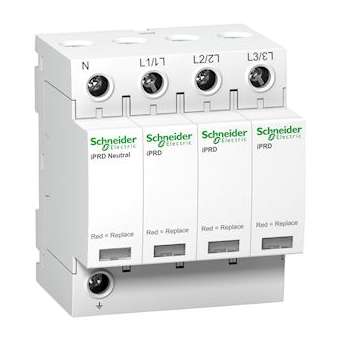 Acti9, iPRD 20r parafoudre 3PN, 20kA 350V, avec report signalisation|Schneider Electric-SCHA9L20601