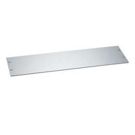 Actassi - plastron 19p - plein - 3U - aluminium - 4mm|Schneider Electric-SCHNSYCRT4A3U