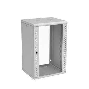 Coffret 19' MODULBOX 18 U prof 500 mm - Gris|Gigamedia-GGMCOF18U2P5MG