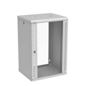 Coffret 19' MODULBOX 18 U prof 500 mm - Gris|Gigamedia-GGMCOF18U2P5MG