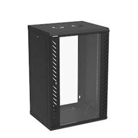 Coffret 19' MODULBOX 18 U prof 500 mm - Noir|Gigamedia-GGMCOF18U2P5MN