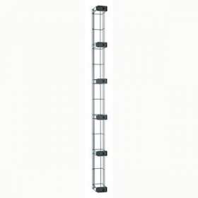 Grille gestion cordons armoire Altis et LCS³ 19pouces larg 800mm -1560x100x150mm|Legrand-LEG033135