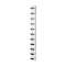 Grille de gestion de cordons - capacité 200 cordons - 1965x153x156mm