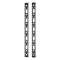 Support d'accessoires Easy Rack vertical 0U, pour 42U, quantité 2