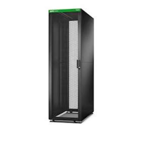 Baie EasyRack 600mm/42U/1000mm avec toit, panneau latéral, roulettes, noir|Schneider Electric-SCHER6202