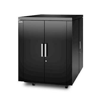 NetShelter CX - 8U 750 mm Wide x 1130 mm Deep Enclosure Black Finish Intl|Schneider Electric-SCHAR4018IX429