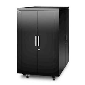 NetShelter CX - 24U 750 mm Wide x 1130 mm Deep Enclosure Black Finish Intl|Schneider Electric-SCHAR4024IX429