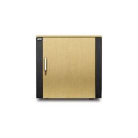 NetShelter CX - coffret 19P insonorisé ventilé - 700x690x930mm -gris/chêne|Schneider Electric-SCHAR4000MV