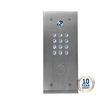 Clavier codé Digicode inox encastré 100 codes 2rel - BP Lum. - empl. T25/Vigik|CDVI-CDADI100E