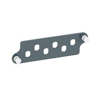 Actassi - plaque support de traversée vide pour 6 adaptateurs ST|Schneider Electric-SCHVDIM151061
