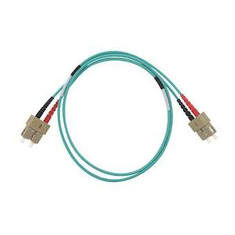 Jarretière optique duplex SC/SC OM4 50/125 µm 10 m|Gigamedia-GGMD5MCC10M