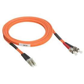 Cordon optique OM2 multimode LCS³ duplex LC/ST - longueur 2m|Legrand-LEG033065
