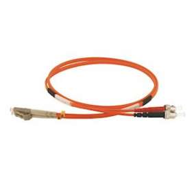 Jarretière optique duplex LC/ST OM1 62,5/125 µm 3 m|Gigamedia-GGMD2MTLC3M