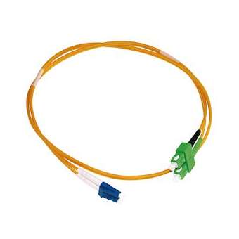 Jarretière optique duplex LC/SCAPC OS2 9/125 µm 15 m|Gigamedia-GGMD3MLCSCA15M