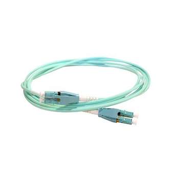 Cordon optique OM4 multimode polarité réversible LCS³ duplex Uniboot LC/LC - 10m|Legrand-LEG032699