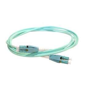 Cordon optique OM4 multimode polarité réversible LCS³ duplex Uniboot LC/LC - 10m|Legrand-LEG032699