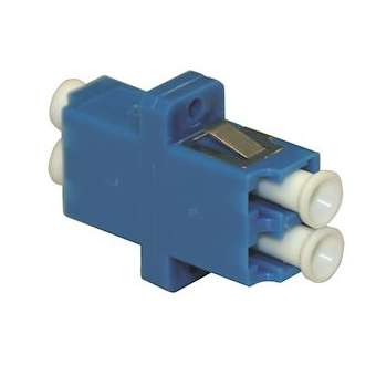 Raccord LC duplex monomode bleu avec empreinte SC simplex|Corning Pouyet-POU8613E