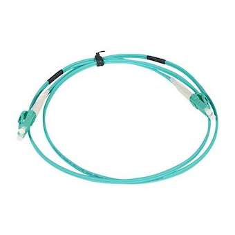 Cordon optique OM4 multimode LCS³ duplex LC/LC - longueur 1m|Legrand-LEG032634