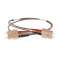 Jarretière optique duplex ST/SC OM3 50/125 µm 15 m