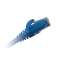Cordons de brassage CAT5e U/UTP PVC 0,5 m bleu|Gigamedia-GGMCAT5E05MB
