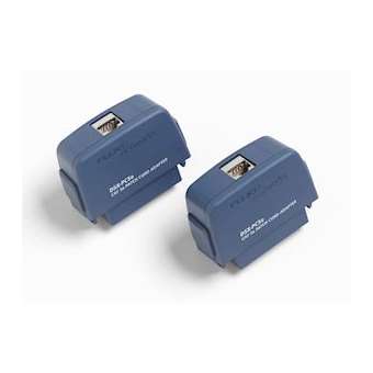 Jeu d'adaptateurs DSX CAT 5E avec cordons de raccordement blindés CAT 5E|Fluke networks-FLUDSX-PC5ES