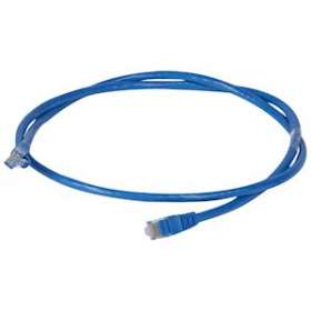 Cordon de brassage RJ45 - Cat.6 - U/UTP sans écran - L. 1 m - PVC - LCS²|Legrand-LEG051772