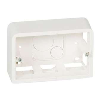Cadre saillie profondeur 40mm Mosaic pour 3 modules et support référence 080259|Legrand-LEG080289
