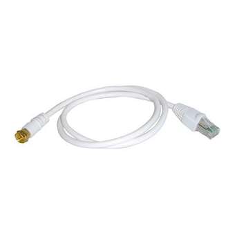 Cordon de liaison Fiche F/RJ45 Lg 0,7 m|Michaud-MIHQ246