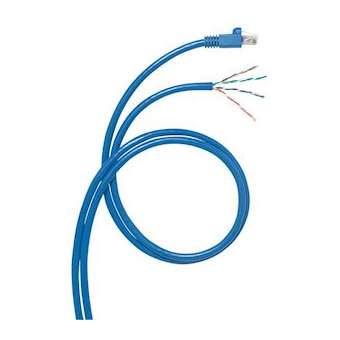 Cordon RJ45/dégainé - Cat.6 - pour boîte de distribution zone - F/UTP - L. 8 m|Legrand-LEG051796