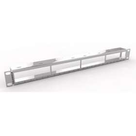 Panneau 1u vide pour k7 rj45|Gigamedia-GGMK7PANV1U