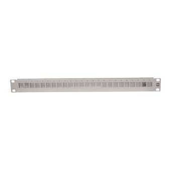 Keystone Patch panel, unloaded|Harting-HRG20824000002