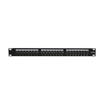 Panneau 24p c5e utp idc 90 type 1u|Gigamedia-GGMINIC5EU24P