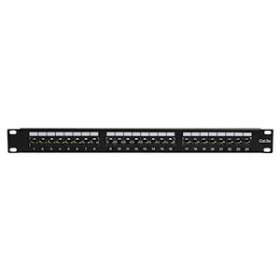Panneau 24p c5e utp idc 90 type 1u|Gigamedia-GGMINIC5EU24P