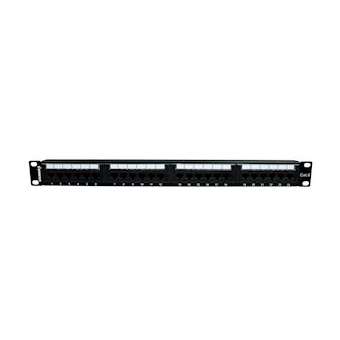 Panneau 24p c6 utp idc 90 type 1u|Gigamedia-GGMINIC6U24P