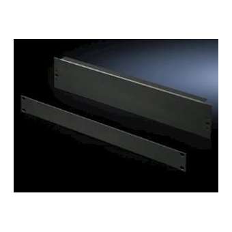 Face avant pleine 1U RAL9005|Rittal-RIT7151.005