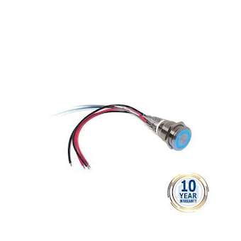 Bouton poussoir Inox NO/NF précâblé - Lumineux|CDVI-CDABNONFE