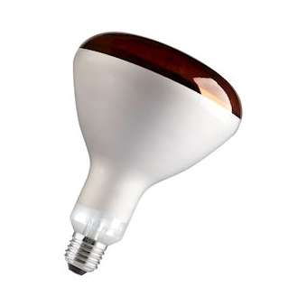 Tun Infrarouge R125 E27 250W Rouge|Bailey-BIY143905