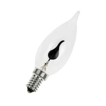 E14 C35 240V 3W Flicker Flame Bent Tip|Bailey-BIYCE498240003FB
