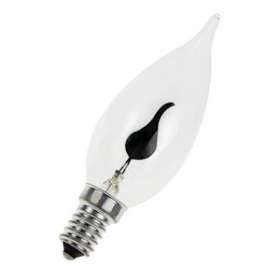 E14 C35 240V 3W Flicker Flame Bent Tip|Bailey-BIYCE498240003FB