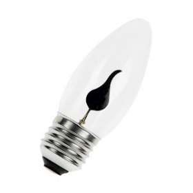 E27 C35 240V 3W Flicker Flame|Bailey-BIYCE796240003FF