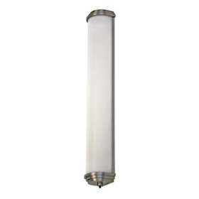 Luminaire pour miroir BUDDY-M (LED) ML-NI, IP44, métal niquel satiné|Ridi-RII0420633AZ