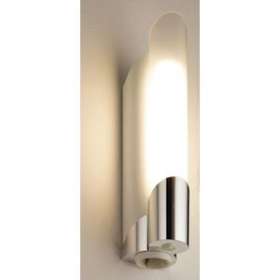 Applique salle de bain PIPE S JR, blanc chromé, L370mm|Ridi-RII1411.1-2