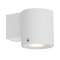 IP S5 applique murale Métal et plastique Blanc GU10