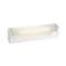 B.85C 17-Réglette S19 IP21 H.Vol a/inter+P a/lpe LED 7W 2700K 600lm incl, claire