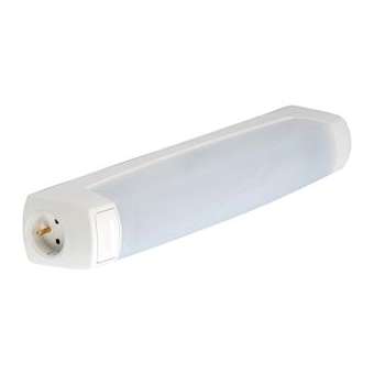 Eo LED 1300lm 4000K inter PC 2P+T blanc|Ebenoïd-EBE55335