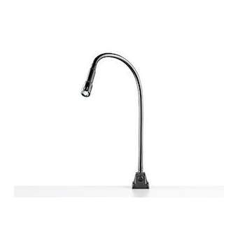 spot led ABLTLE 1 sur flexible métallique 3W /95-240V/transfo. -optique 25DEG|Waldmann-WAE112426001-00074155