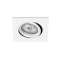TIPO C-12 - Encastré GU5,3, carré, orientable et basc., blanc, lampe non incl.|Aric-ARI4133