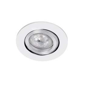 TIPO R-230 - Encastré GU10, rond, orientable et basc., blanc, lampe non incl.|Aric-ARI4144
